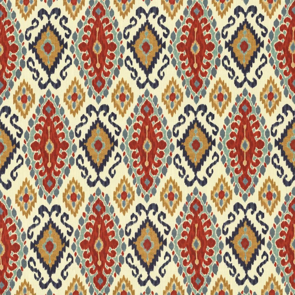 Takahama Americana by Kasmir Fabric 5137 70% Viscose
30% Linen
 SPAIN </p><p>Repeat: Horizontal: 13 4/8 inches and Vertical: 27 inches 54 - Fabric Carolina -