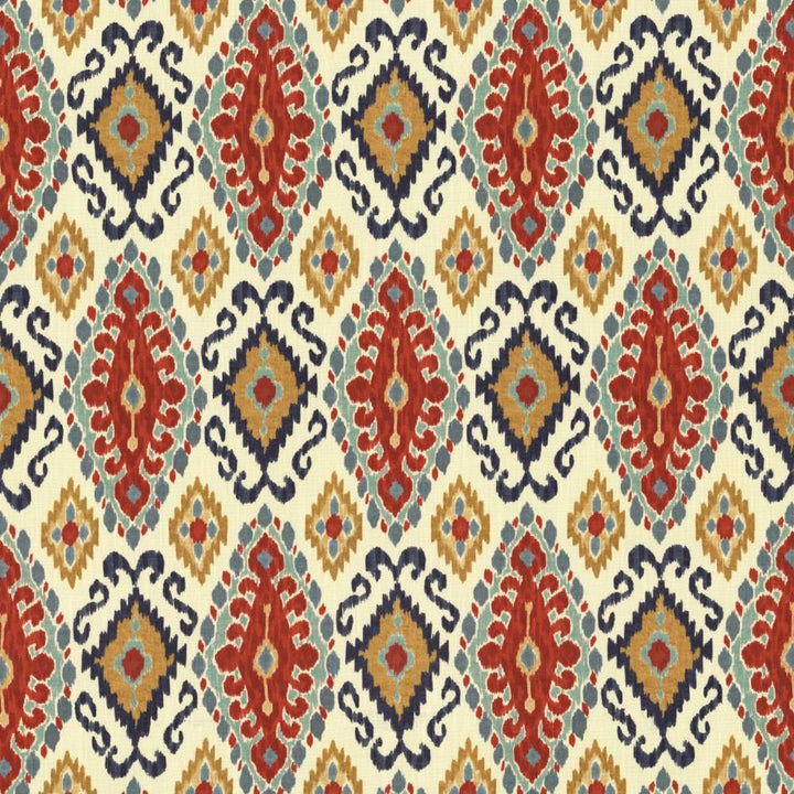 Takahama Americana by Kasmir Fabric 5137 70% Viscose
30% Linen
 SPAIN </p><p>Repeat: Horizontal: 13 4/8 inches and Vertical: 27 inches 54 - Fabric Carolina -