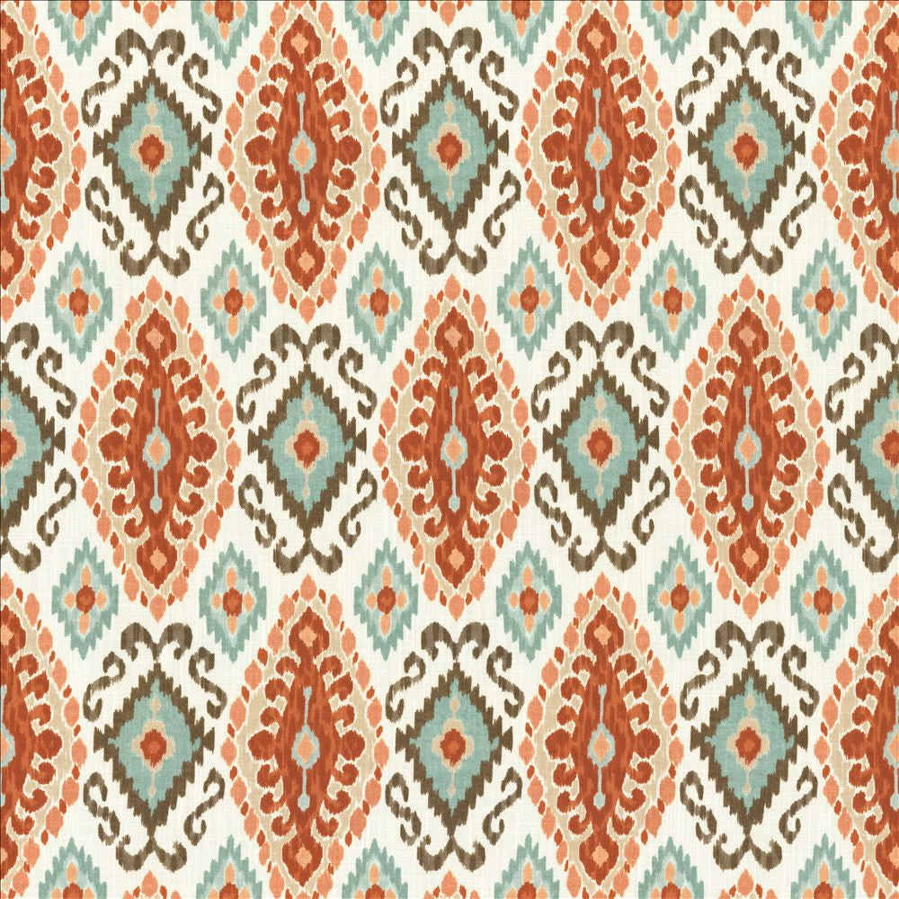 Takahama Southwest by Kasmir Fabric 1468 70% Viscose
30% Linen
 SPAIN </p><p>Repeat: Horizontal: 13 4/8 inches and Vertical: 27 inches 54 - Fabric Carolina -