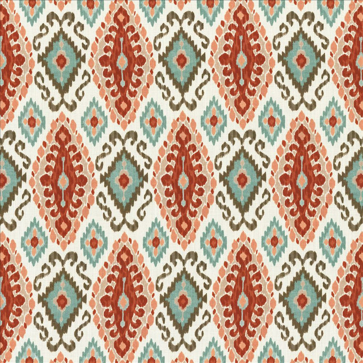 Takahama Southwest by Kasmir Fabric 1468 70% Viscose
30% Linen
 SPAIN </p><p>Repeat: Horizontal: 13 4/8 inches and Vertical: 27 inches 54 - Fabric Carolina -