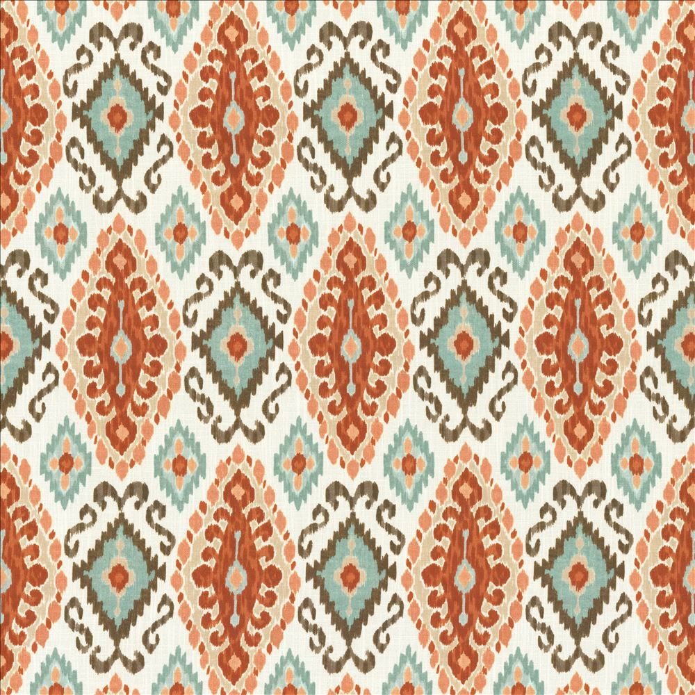 Takahama Southwest by Kasmir Fabric 1468 70% Viscose
30% Linen
 SPAIN 15,000 Wyzenbeek Double Rubs </p><p>Repeat: Horizontal: 13 4/8 inches and Vertical: 27 inches 54 - Fabric Carolina -