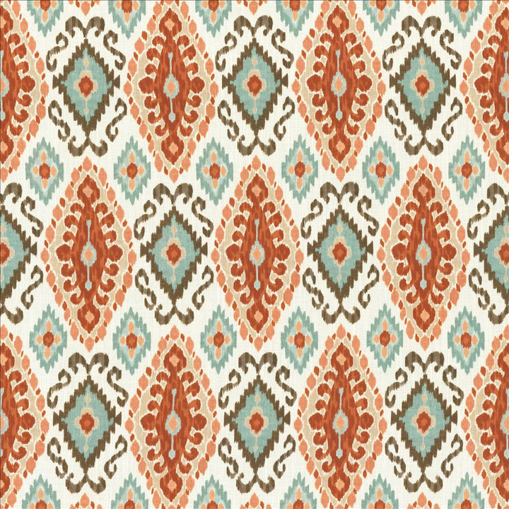 Takahama Southwest by Kasmir Fabric 1468 70% Viscose
30% Linen
 SPAIN 15,000 Wyzenbeek Double Rubs </p><p>Repeat: Horizontal: 13 4/8 inches and Vertical: 27 inches 54 - Fabric Carolina -