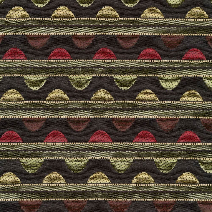 Talavera Stripe Licorice by Kasmir Fabric 1386 57% Rayon
43% Polyester
 CHINA 15,000 Wyzenbeek Double Rubs </p><p>Repeat: Horizontal: 1 2/8 inches and Vertical: 1 inches 54 - Fabric Carolina -