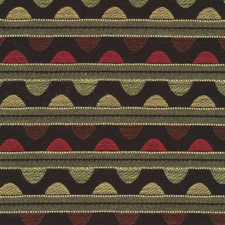 Talavera Stripe Licorice by Kasmir Fabric 1386 CHINA 15,000 Wyzenbeek Double Rubs H: 1 2/8 inches, V:1 inches 54 - Fabric Carolina - Kasmir
