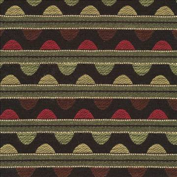 Talavera Stripe Licorice by Kasmir Fabric 1386 57% Rayon 43% Polyester CHINA 15,000 Wyzenbeek Double Rubs H: 1 2/8 inches, V: 1 inches 54 - Fabric Carolina - Kasmir