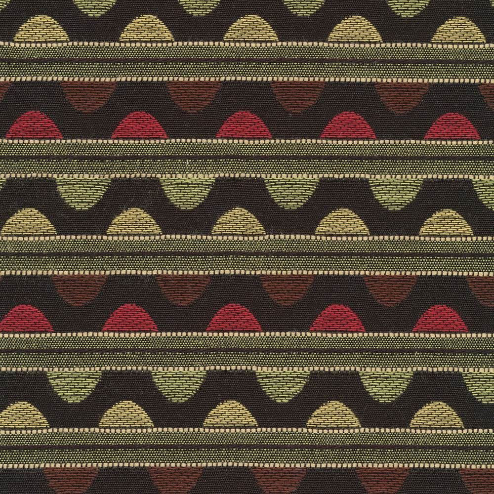 Talavera Stripe Licorice by Kasmir Fabric 1386 57% Rayon
43% Polyester
 CHINA </p><p>Repeat: Horizontal: 1 2/8 inches and Vertical: 1 inches 54 - Fabric Carolina -