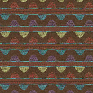 Talavera Stripe Pumpkin Latte by Kasmir Fabric