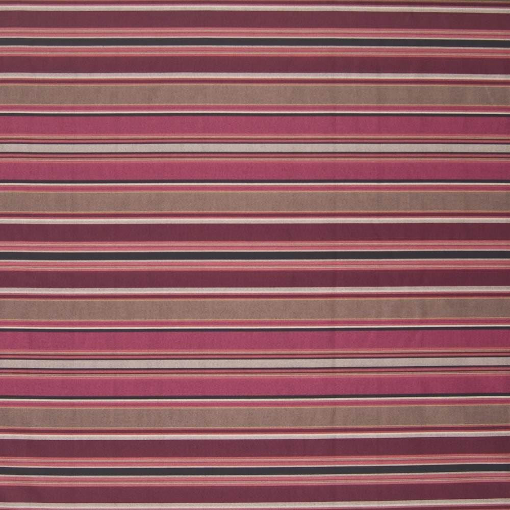 Taliesin Stripe Berrywine by Kasmir Fabric 1384 86% Polyester
14% Rayon
 USA 45,000 Wyzenbeek Double Rubs </p><p>Repeat: Horizontal: N/A and Vertical: 14 6/8 inches 54 - Fabric Carolina -