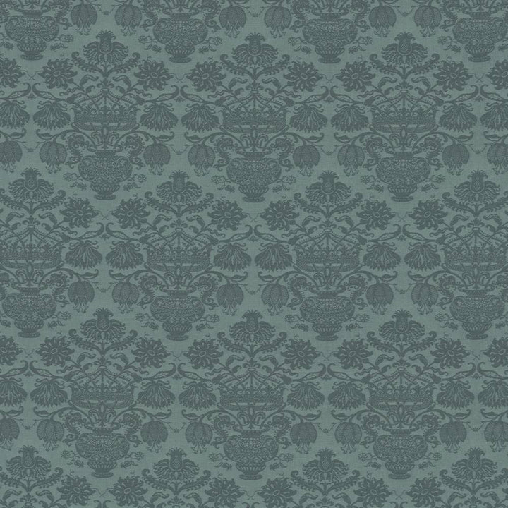 Tallaway Manor Aegean by Kasmir Fabric 1436 USA 45,000 Wyzenbeek Double Rubs H: 13 4/8 inches, V:27 4/8 inches 57 - 58 - Fabric Carolina - Kasmir