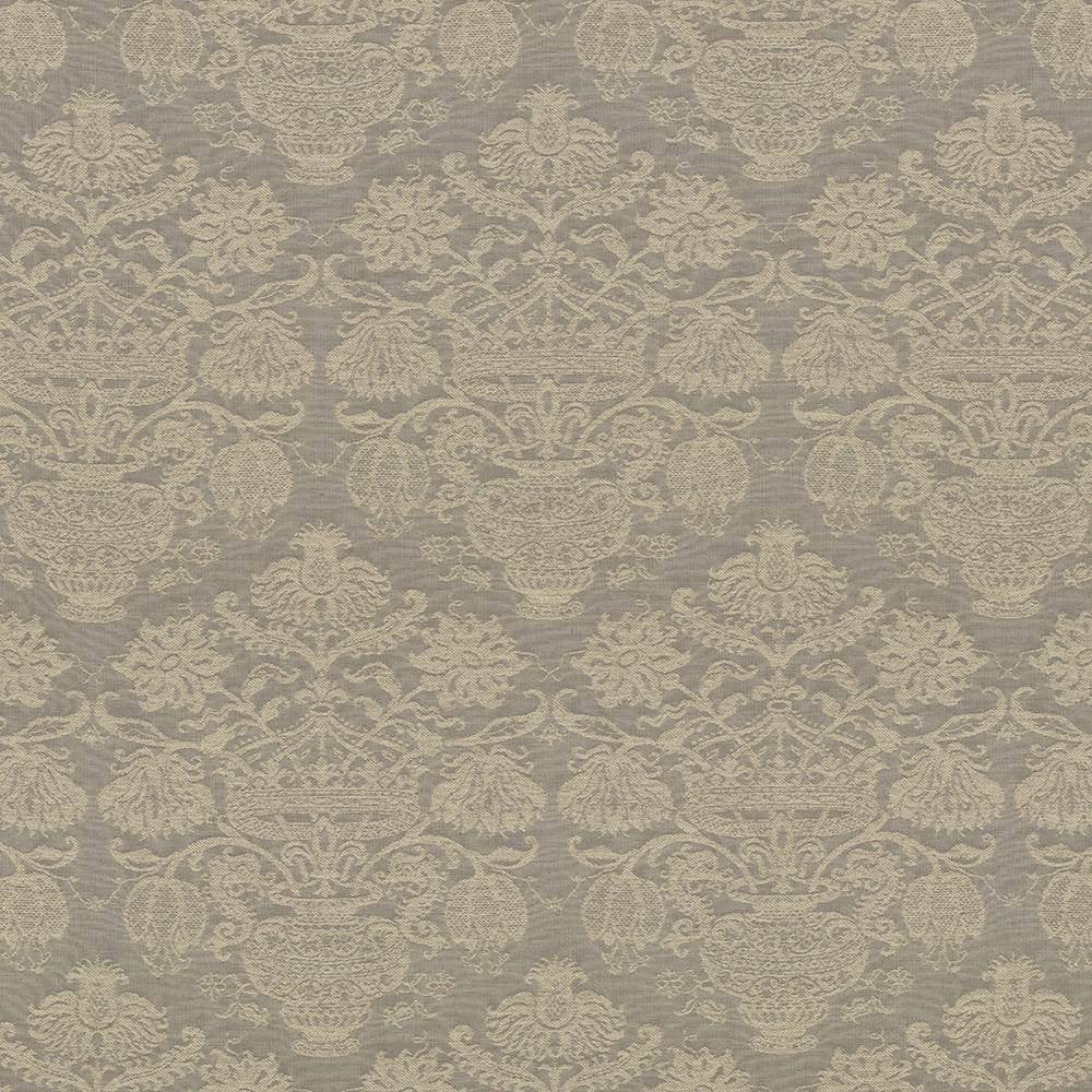 Tallaway Manor Driftwood by Kasmir Fabric 1433 USA 45,000 Wyzenbeek Double Rubs H: 13 4/8 inches, V:27 4/8 inches 57 - 58 - Fabric Carolina - Kasmir