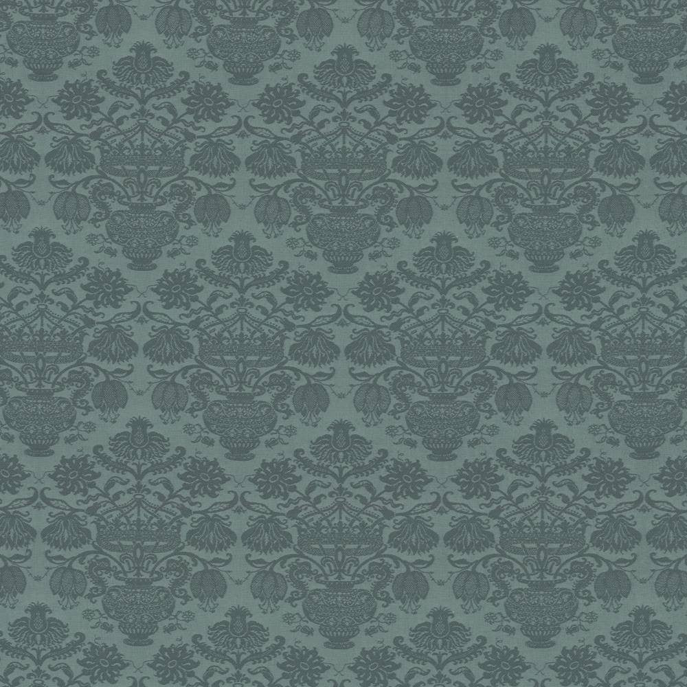 Tallaway Manor Aegean by Kasmir Fabric 1436 53% Rayon
40% Cotton
7% Flax
 USA </p><p>Repeat: Horizontal: 13 4/8 inches and Vertical: 27 4/8 inches 57 - 58 - Fabric Carolina -