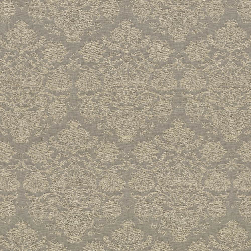 Tallaway Manor Driftwood by Kasmir Fabric 1433 53% Rayon
40% Cotton
7% Flax
 USA </p><p>Repeat: Horizontal: 13 4/8 inches and Vertical: 27 4/8 inches 57 - 58 - Fabric Carolina -