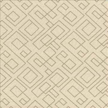 Tallmadge Fret Parchment by Kasmir Fabric 1433 100% Cotton Embroidery Contents 100% Cotton INDIA Not Tested H: 17 inches, V: 15 6/8 inches 52 - Fabric Carolina - Kasmir