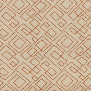 Tallmadge Fret Pumpkin by Kasmir Fabric