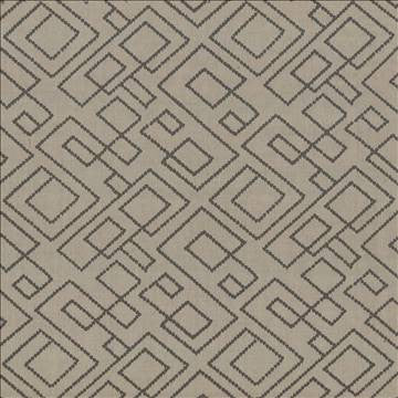 Tallmadge Fret Stone by Kasmir Fabric 1433 100% Cotton Embroidery Contents 100% Cotton INDIA Not Tested H: 17 inches, V: 15 6/8 inches 52 - Fabric Carolina - Kasmir