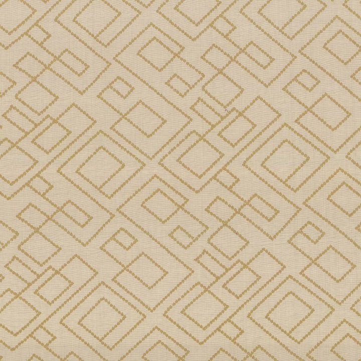 Tallmadge Fret Wheat by Kasmir Fabric 1434 INDIA Not Tested H: 17 inches, V:15 6/8 inches 54 - Fabric Carolina - Kasmir