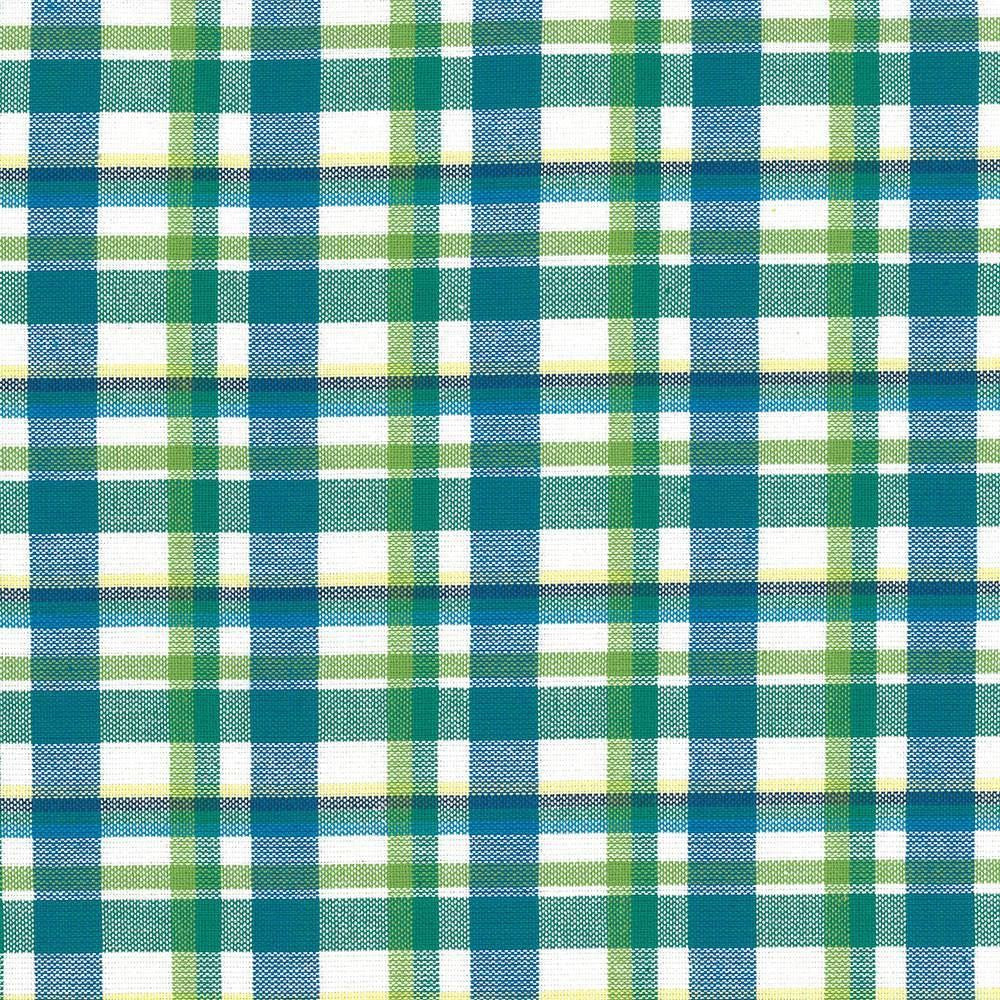 Tamron Plaid Isle Waters by Kasmir Fabric 5073 100% Cotton
 INDIA 30,000 Wyzenbeek Double Rubs </p><p>Repeat: Horizontal: 2 inches and Vertical: 2 inches 54 - Fabric Carolina -