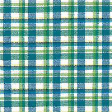 Tamron Plaid Isle Waters by Kasmir Fabric 5073 100% Cotton INDIA 30,000 Wyzenbeek Double Rubs H: 2 inches, V: 2 inches 54 - Fabric Carolina - Kasmir