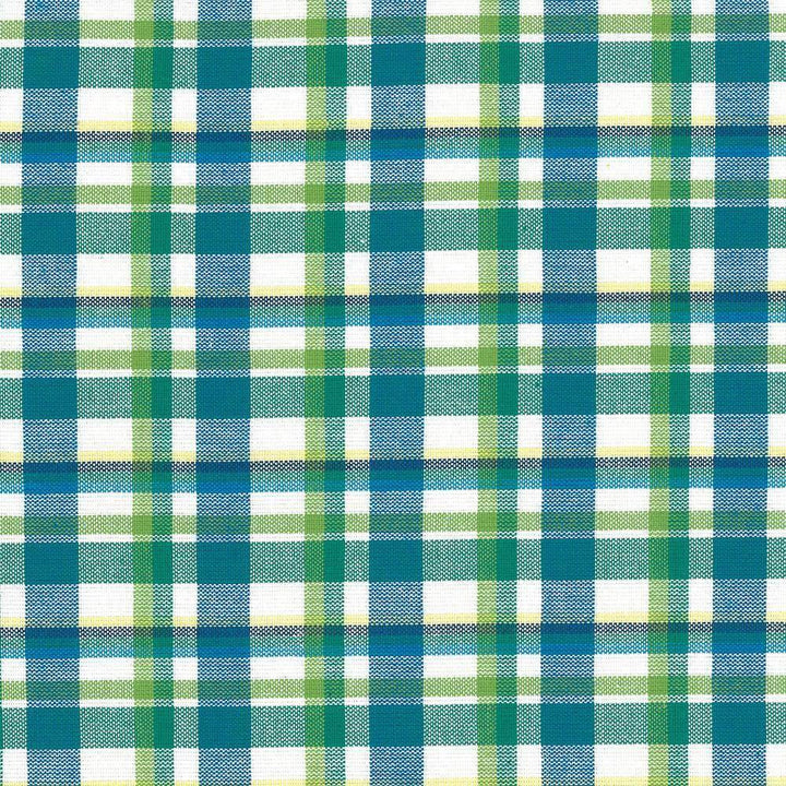 Tamron Plaid Isle Waters by Kasmir Fabric 5073 INDIA 30,000 Wyzenbeek Double Rubs H: 2 inches, V:2 inches 54 - Fabric Carolina - Kasmir