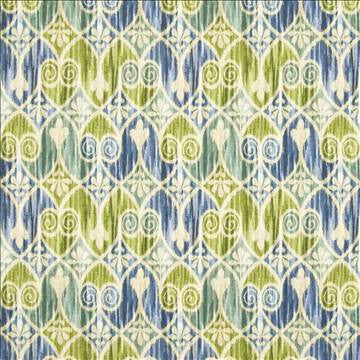Tandoori Ikat Capri by Kasmir Fabric 1388 100% Cotton PERU 39,000 Wyzenbeek Double Rubs H: 13 4/8 inches, V: 12 5/8 inches 54 - Fabric Carolina - Kasmir