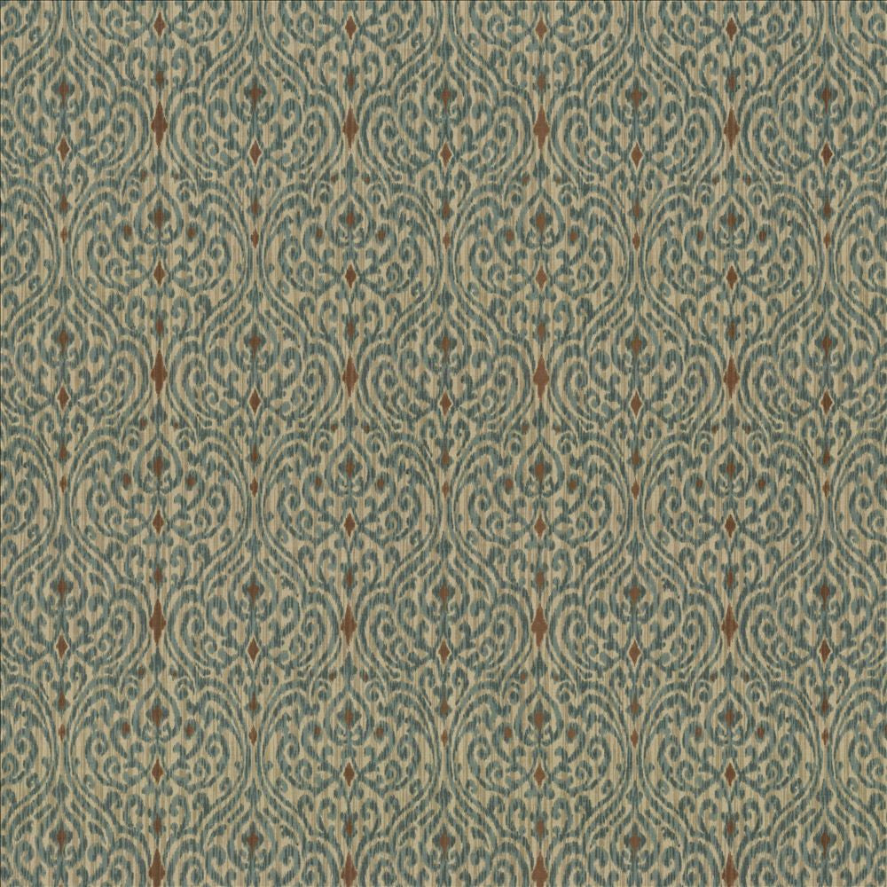 Tandoori Scroll Driftwood by Kasmir Fabric 5082 100% Cotton
 USA 15,000 Wyzenbeek Double Rubs </p><p>Repeat: Horizontal: 13 4/8 inches and Vertical: 9 inches 54 - Fabric Carolina -