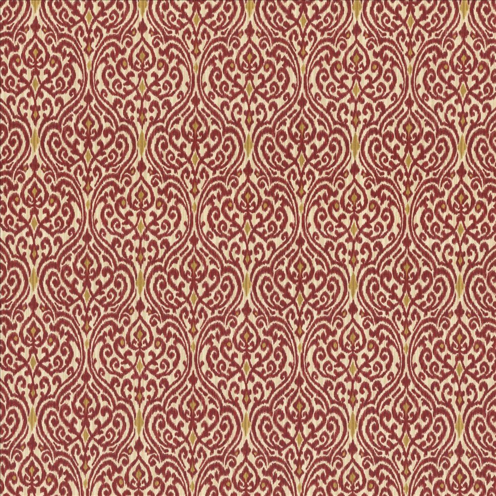 Tandoori Scroll Harvest by Kasmir Fabric 5080 100% Cotton
 USA 15,000 Wyzenbeek Double Rubs </p><p>Repeat: Horizontal: 13 4/8 inches and Vertical: 9 inches 54 - Fabric Carolina -