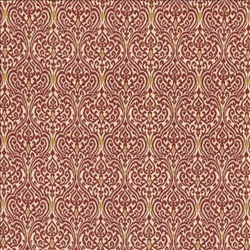 Tandoori Scroll Harvest by Kasmir Fabric 5080 100% Cotton USA 15,000 Wyzenbeek Double Rubs H: 13 4/8 inches, V: 9 inches 54 - Fabric Carolina - Kasmir