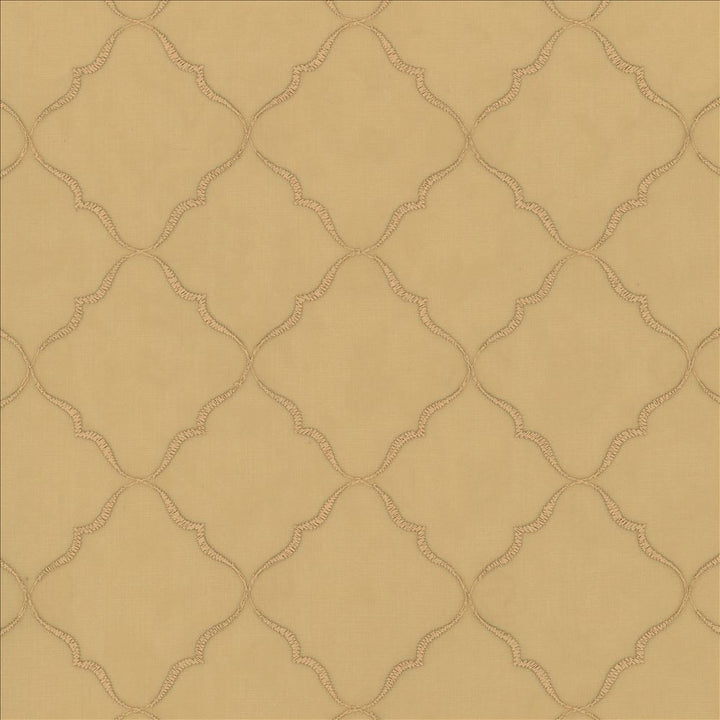 Tandoori Sheer Honey by Kasmir Fabric 5077 100% Polyester
Embroidery
100% Polyester
 TURKEY Not Tested Horizontal: 3 2/8 inches and Vertical: 3 2/8 inches 58 - Fabric Carolina -
