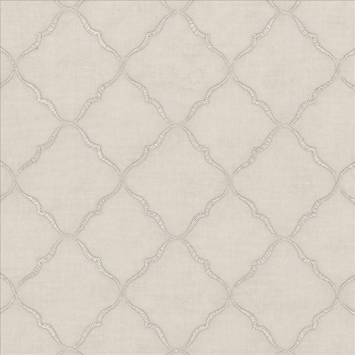 Tandoori Sheer Silver by Kasmir Fabric 5077 100% Polyester
Embroidery
100% Polyester
 TURKEY Not Tested Horizontal: 3 2/8 inches and Vertical: 3 2/8 inches 58 - Fabric Carolina -