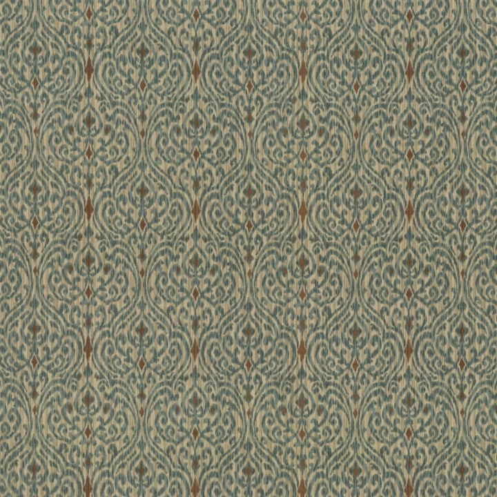 Tandoori Scroll Driftwood by Kasmir Fabric 5082 100% Cotton
 USA </p><p>Repeat: Horizontal: 13 4/8 inches and Vertical: 9 inches 54 - Fabric Carolina -