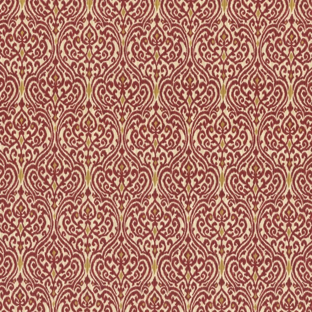Tandoori Scroll Harvest by Kasmir Fabric 5080 100% Cotton
 USA </p><p>Repeat: Horizontal: 13 4/8 inches and Vertical: 9 inches 54 - Fabric Carolina -