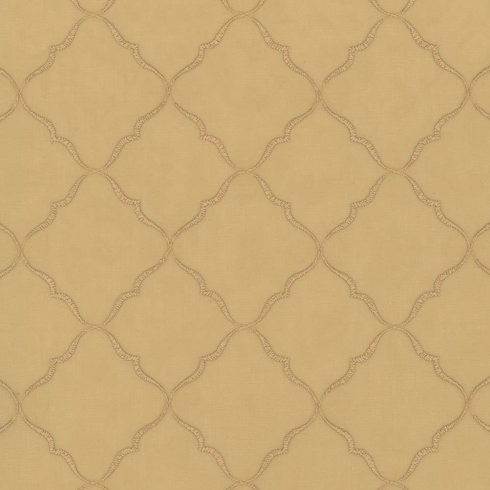 Tandoori Sheer Honey by Kasmir Fabric 5077 100% Polyester
Embroidery
100% Polyester
 TURKEY </p><p>Repeat: Horizontal: 3 2/8 inches and Vertical: 3 2/8 inches 58 - 59 - Fabric Carolina -