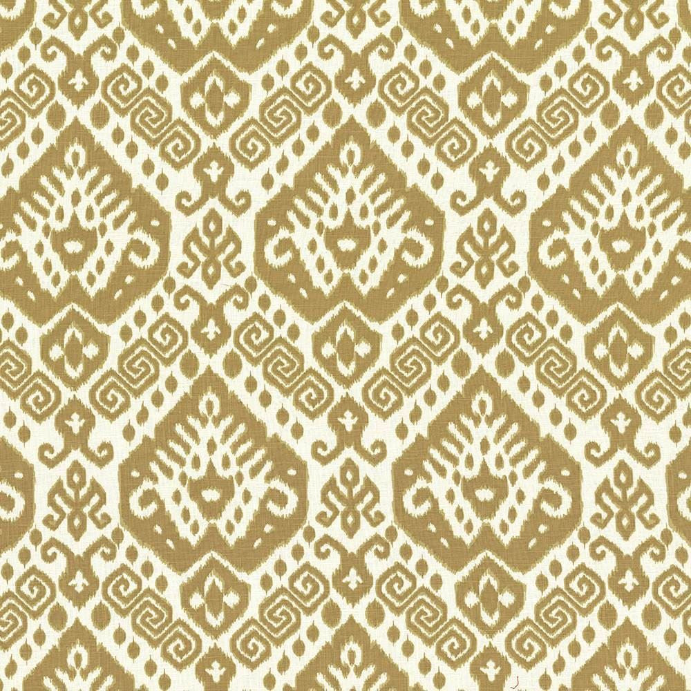 Tangier Ikat Maize by Kasmir Fabric 1434 55% Linen
45% Rayon
 CHINA </p><p>Repeat: Horizontal: 13 4/8 inches and Vertical: 27 inches 54 - 55 - Fabric Carolina -