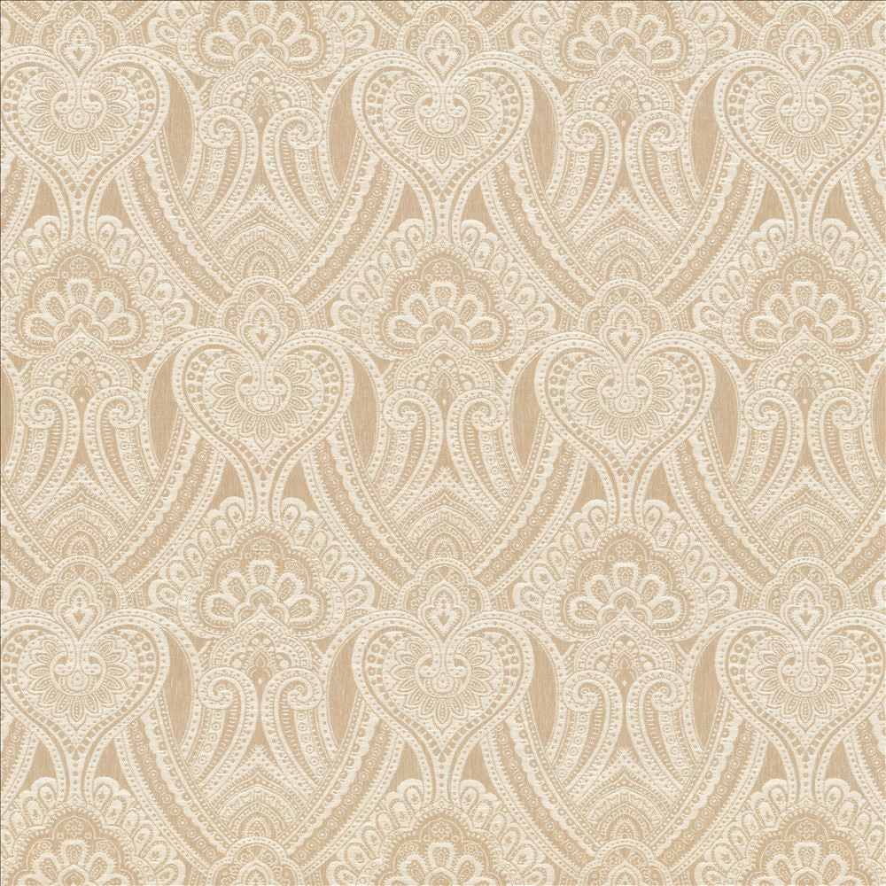 Tannenberg Parchment by Kasmir Fabric 5112 50% Polyester
43% Cotton
7% Linen
 INDIA </p><p>Repeat: Horizontal: 13 6/8 inches and Vertical: 22 2/8 inches 54 - Fabric Carolina -