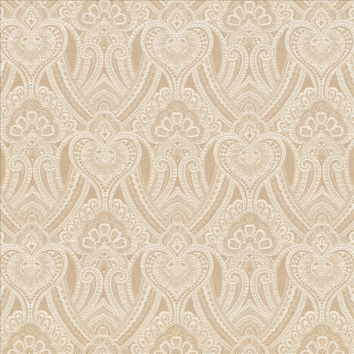 Tannenberg Parchment by Kasmir Fabric 5112 50% Polyester 43% Cotton 7% Linen INDIA 24,000 Wyzenbeek Double Rubs Horizontal: 13 6/8 inches and Vertical: 22 2/8 inches 54 - Fabric Carolina -
