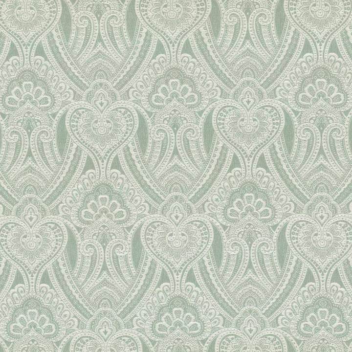 Tannenberg Robins Egg by Kasmir Fabric 5114 INDIA 24,000 Wyzenbeek Double Rubs H: 13 6/8 inches, V:22 2/8 inches 54 - Fabric Carolina - Kasmir