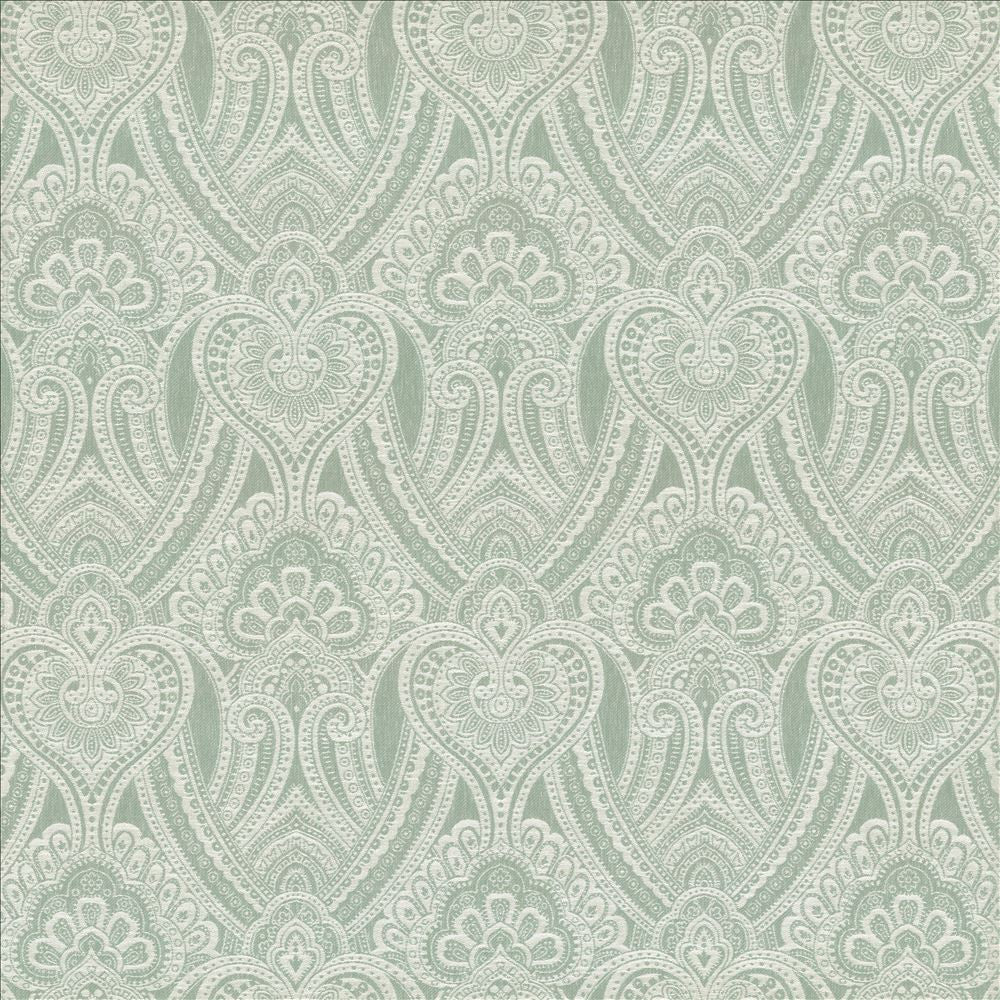 Tannenberg Robins Egg by Kasmir Fabric 5114 50% Polyester
43% Cotton
7% Linen
 INDIA 24,000 Wyzenbeek Double Rubs </p><p>Repeat: Horizontal: 13 6/8 inches and Vertical: 22 2/8 inches 54 - Fabric Carolina -