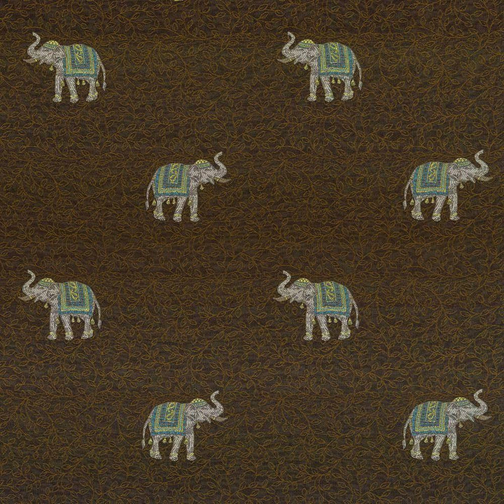 Tantor Bronze by Kasmir Fabric 1424 USA 45,000 Wyzenbeek Double Rubs H: 13 4/8 inches, V:12 7/8 inches 53 - 54 - Fabric Carolina - Kasmir