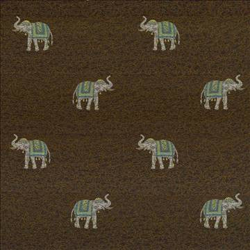 Tantor Bronze by Kasmir Fabric 1424 72% Rayon 27% Polyester 1% Nylon USA 45,000 Wyzenbeek Double Rubs H: 13 4/8 inches, V: 12 7/8 inches 53 - 54 - Fabric Carolina - Kasmir