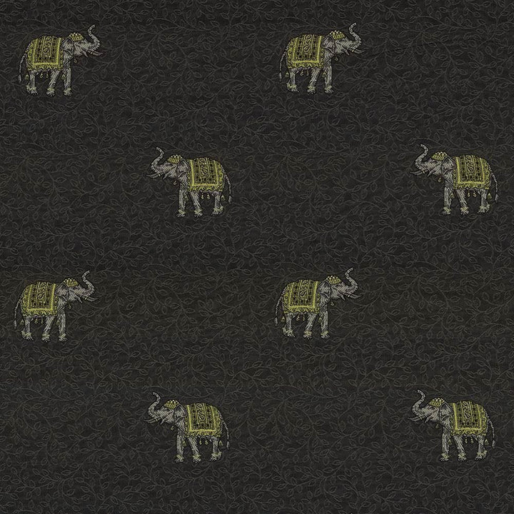 Tantor Noir by Kasmir Fabric 1424 72% Rayon
27% Polyester
1% Nylon
 USA </p><p>Repeat: Horizontal: 13 4/8 inches and Vertical: 12 7/8 inches 53 - 54 - Fabric Carolina -
