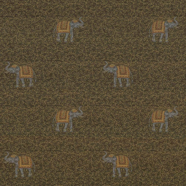 Tantor Sepia by Kasmir Fabric 1424 USA 45,000 Wyzenbeek Double Rubs H: 13 4/8 inches, V:12 7/8 inches 53 - 54 - Fabric Carolina - Kasmir