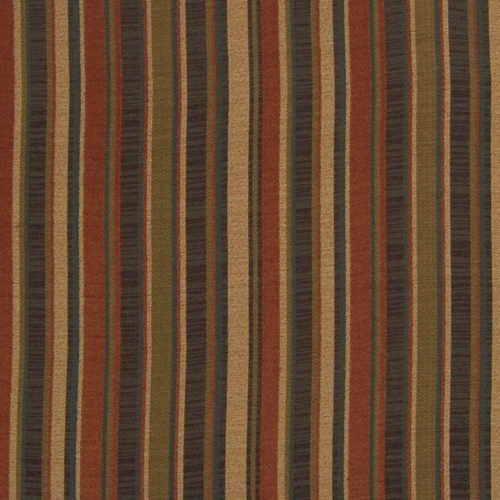 Taos Stripe Chocolate  by Kasmir Fabric See sample 64% Cotton
36% Polyester
 CHINA 9,000 Wyzenbeek Double Rubs </p><p>Repeat: Horizontal: 14 inches and Vertical: N/A 54  - Fabric Carolina -