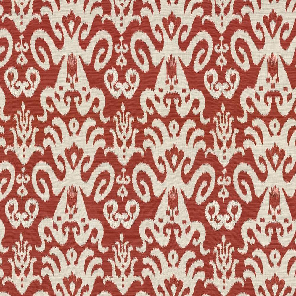 Taraz Cherry by Kasmir Fabric 8004 USA 18,000 Wyzenbeek Double Rubs H: 13 4/8 inches, V:18 5/8 inches 54 - Fabric Carolina - Kasmir