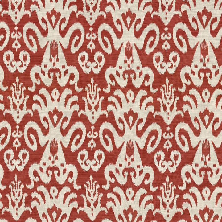 Taraz Cherry by Kasmir Fabric 8004 USA 18,000 Wyzenbeek Double Rubs H: 13 4/8 inches, V:18 5/8 inches 54 - Fabric Carolina - Kasmir