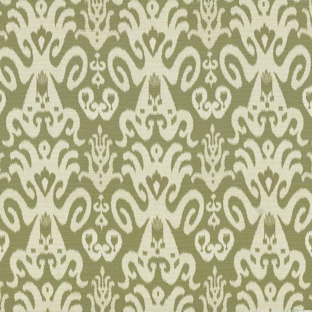 Taraz Snow Pea by Kasmir Fabric 8004 USA 18,000 Wyzenbeek Double Rubs H: 13 4/8 inches, V:18 5/8 inches 54 - Fabric Carolina - Kasmir