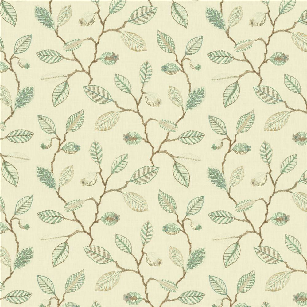 Tea Leaf Rain by Kasmir Fabric 5142 58% Cotton
42% Polyester
 INDIA </p><p>Repeat: Horizontal: 13 inches and Vertical: 12 2/8 inches 54 - Fabric Carolina -