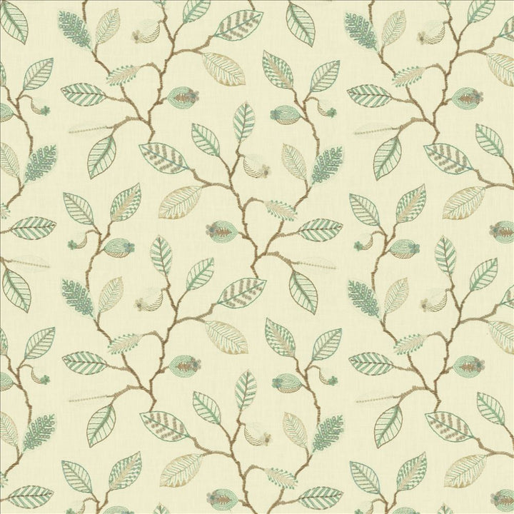 Tea Leaf Rain by Kasmir Fabric 5142 58% Cotton
42% Polyester
 INDIA </p><p>Repeat: Horizontal: 13 inches and Vertical: 12 2/8 inches 54 - Fabric Carolina -