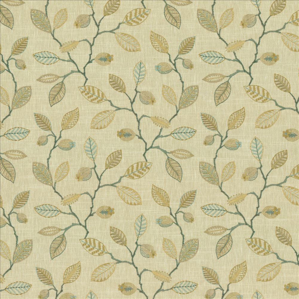 Tea Leaf Shoreline by Kasmir Fabric 5142 58% Cotton
42% Polyester
 INDIA </p><p>Repeat: Horizontal: 13 inches and Vertical: 12 2/8 inches 54 - Fabric Carolina -