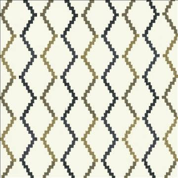 Tejas Slate by Kasmir Fabric 1450 77% Cotton 23% Polyester INDIA Not Tested H: 4 inches, V: 7 4/8 inches 58 - Fabric Carolina - Kasmir
