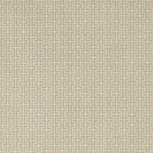 Temple Aqua Temp003 by Schumacher Fabric